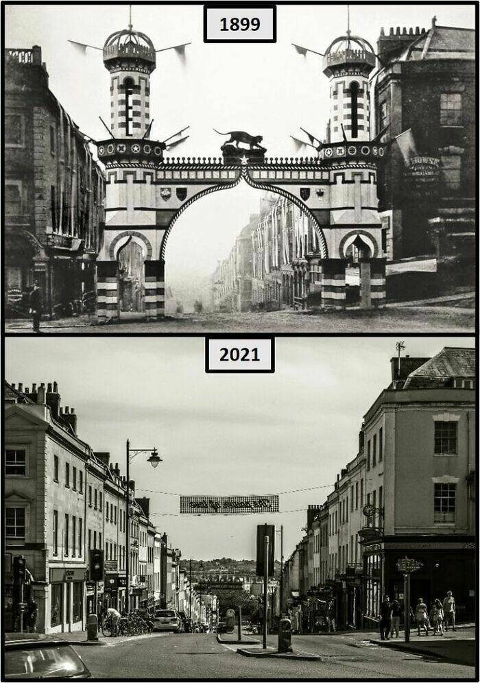 Stunning Comparisons Of Cities Through Time