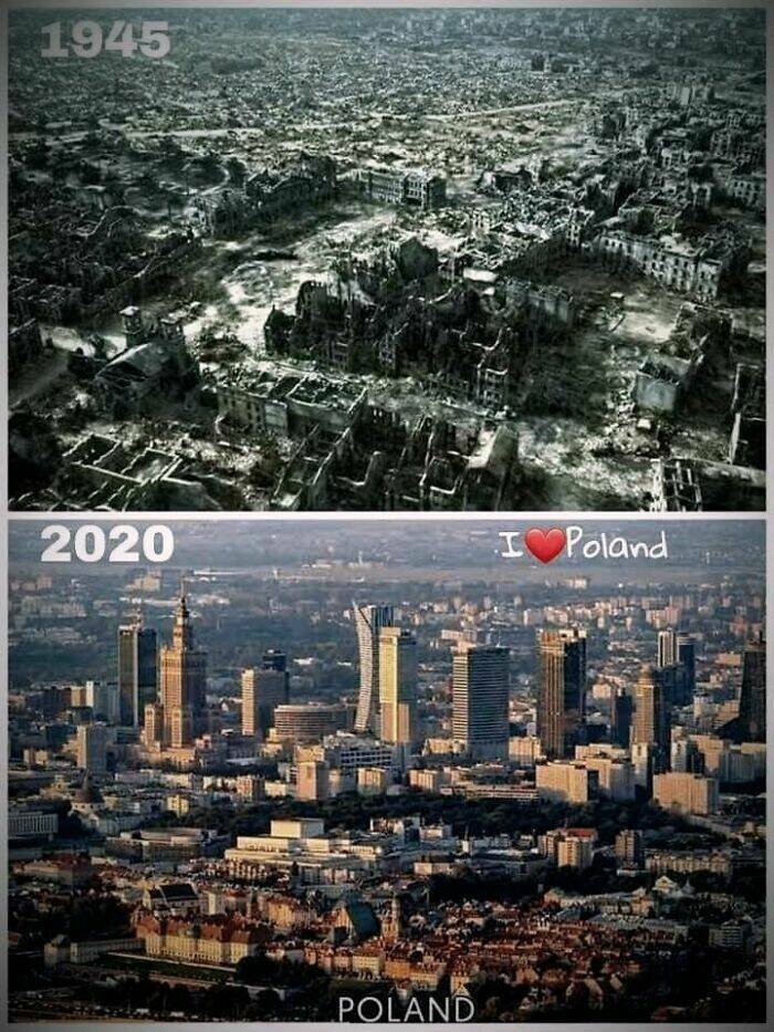 Stunning Comparisons Of Cities Through Time