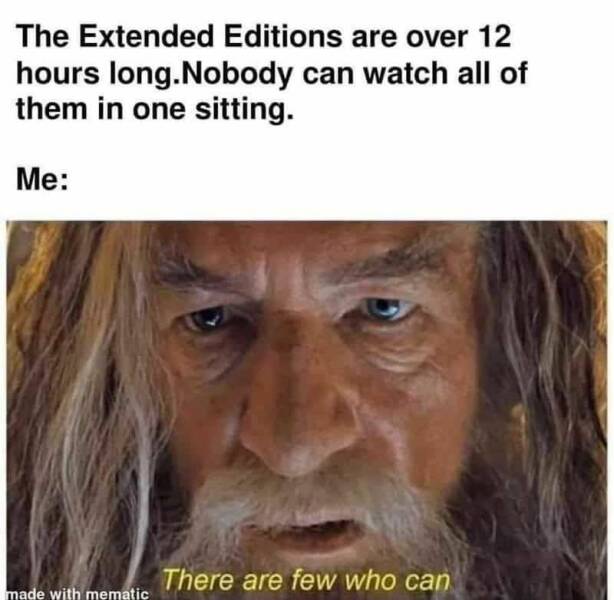 A Collection Of LOTR Memes