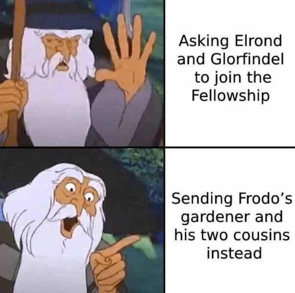 A Collection Of LOTR Memes