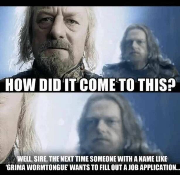 A Collection Of LOTR Memes