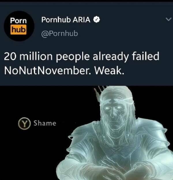 The Funniest ‘No Nut November’ Memes To Get You Through The Month The Funniest ‘No Nut November’ Memes To Get You Through The Month
