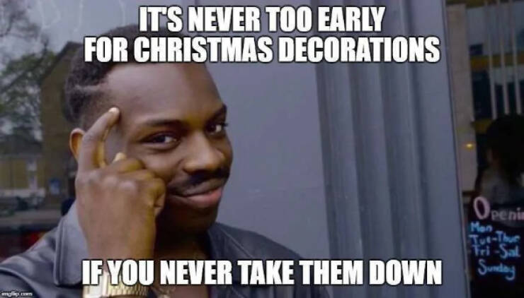 Is It Too Soon For Christmas Memes?