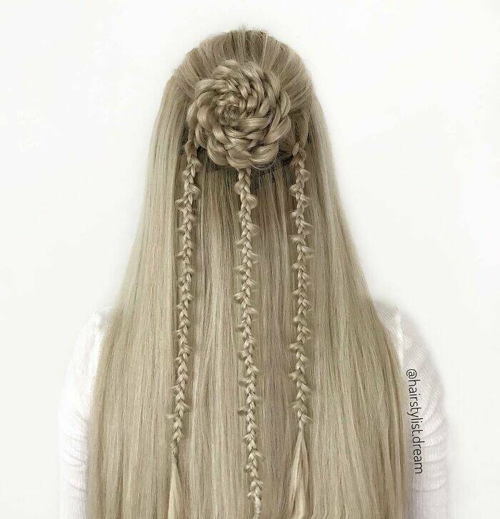 Milena Diekmann’s Hairstyles Bring Fairy Tale Dreams To Life Milena Diekmann’s Hairstyles Bring Fairy Tale Dreams To Life