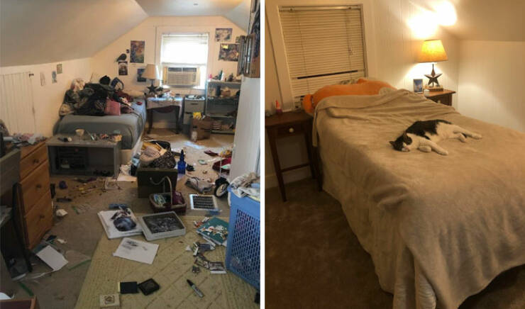 Before-and-After Photos Of Depression Room Transformations