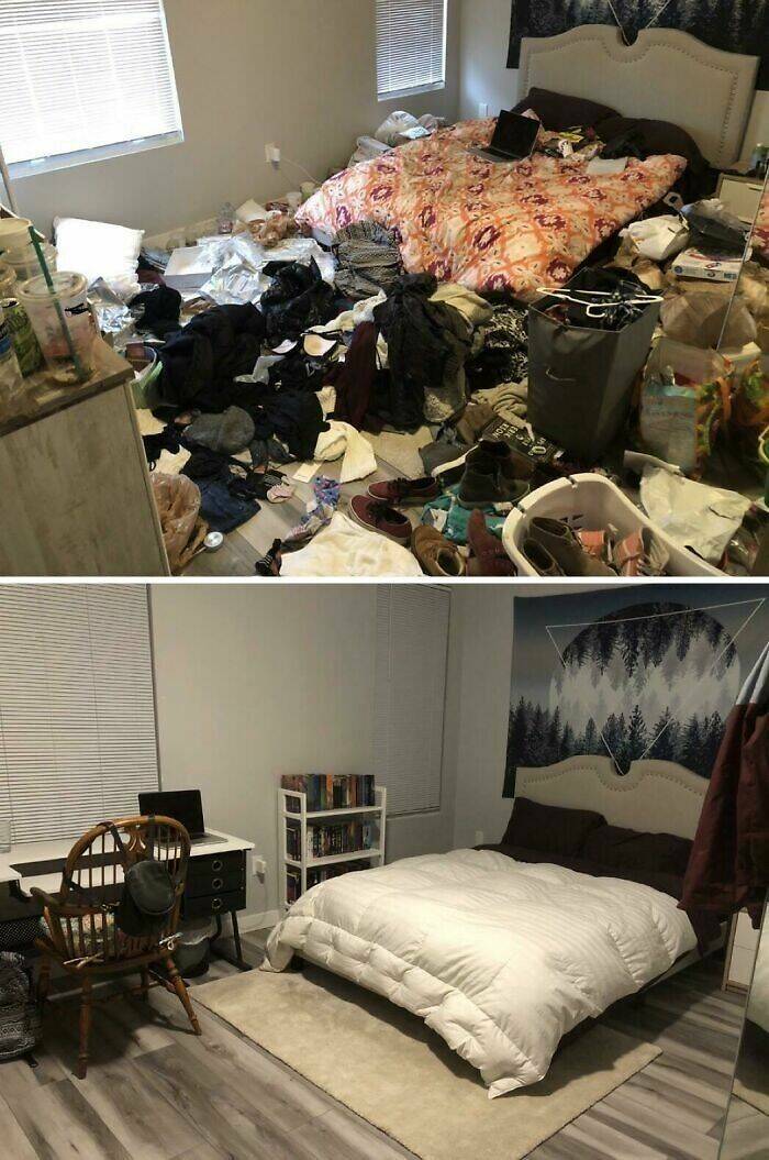 Before-and-After Photos Of Depression Room Transformations