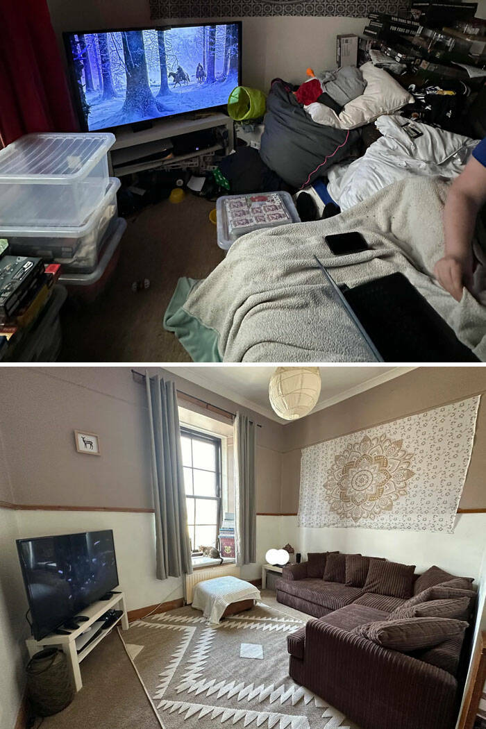 Before-and-After Photos Of Depression Room Transformations