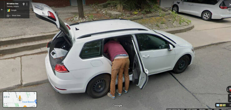 Hilarious Moments Captured by Google Street View