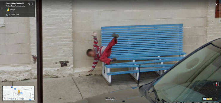 Hilarious Moments Captured by Google Street View