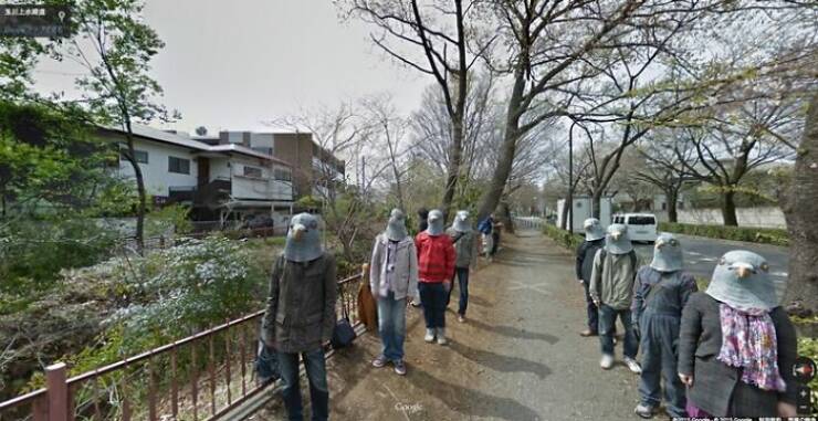 Hilarious Moments Captured by Google Street View