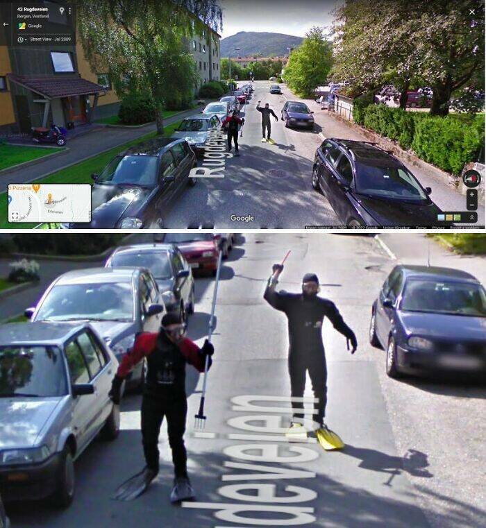 Hilarious Moments Captured by Google Street View