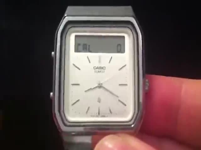 Casio AT-552 Model With Invisible Calculator (1984)