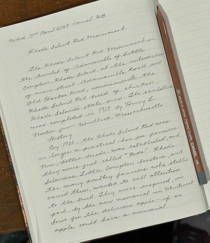 Handwriting So Perfect, It’s Practically Art