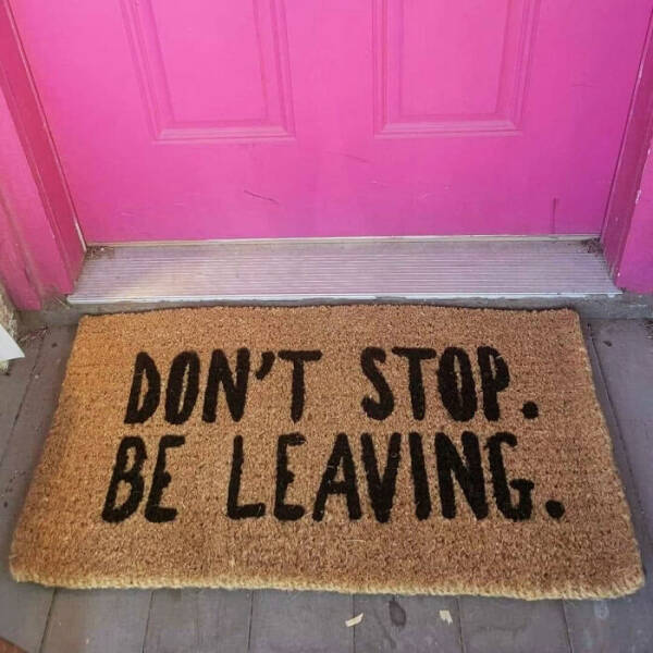 Hilarious Doormats That Make The Best First Impression