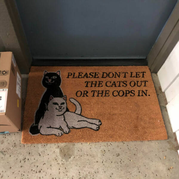 Hilarious Doormats That Make The Best First Impression