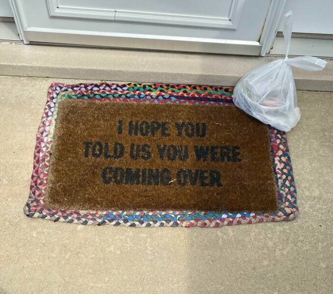 Hilarious Doormats That Make The Best First Impression