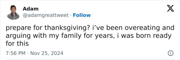 The Funniest Thanksgiving Tweets