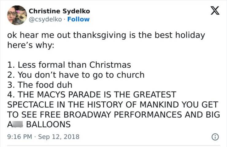 The Funniest Thanksgiving Tweets