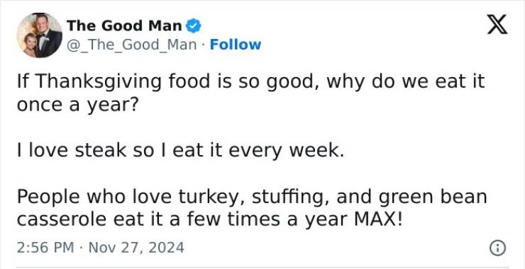 The Funniest Thanksgiving Tweets