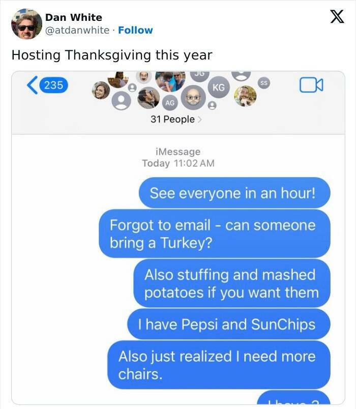 The Funniest Thanksgiving Tweets