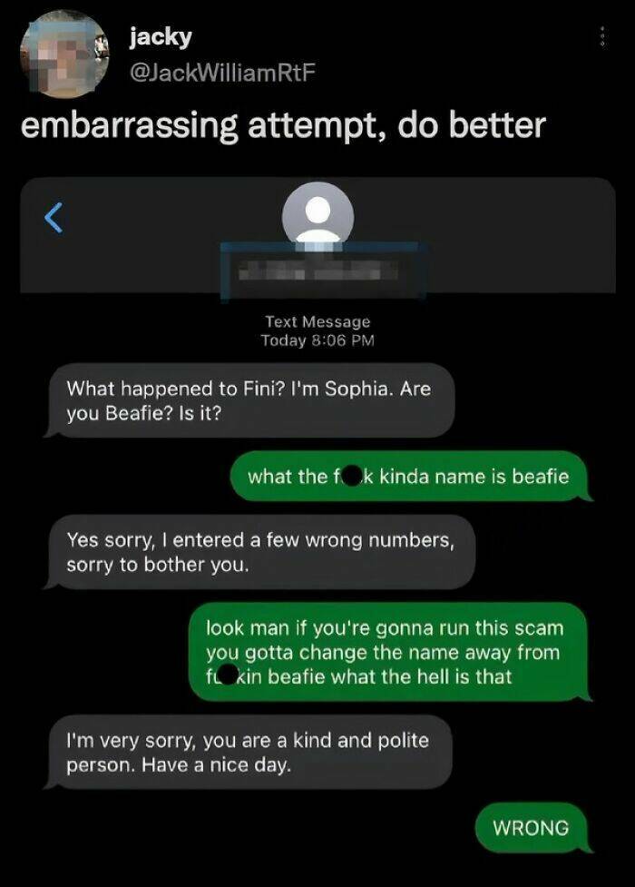 When Scammers Get Outsmarted