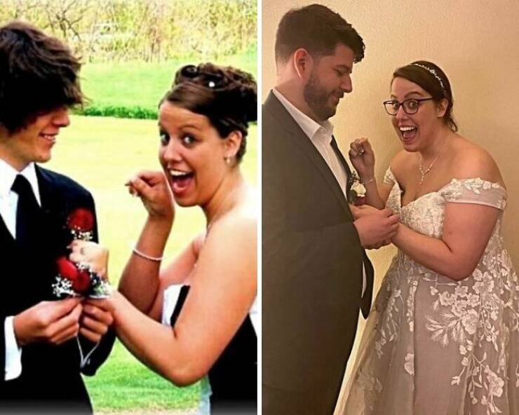 Wholesome Recreated Pics That Capture Nostalgia