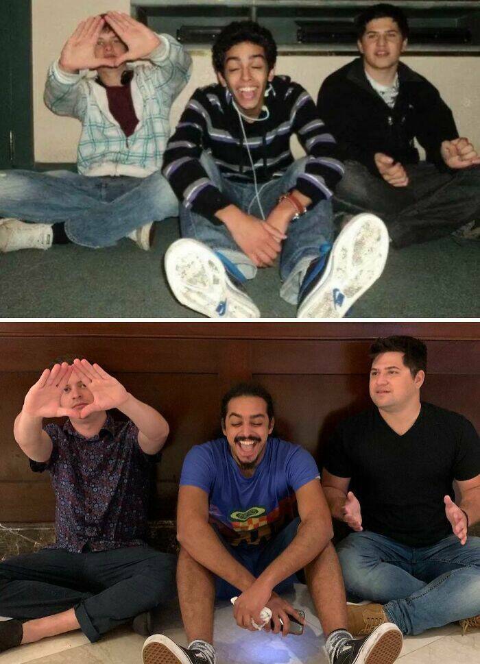 Wholesome Recreated Pics That Capture Nostalgia