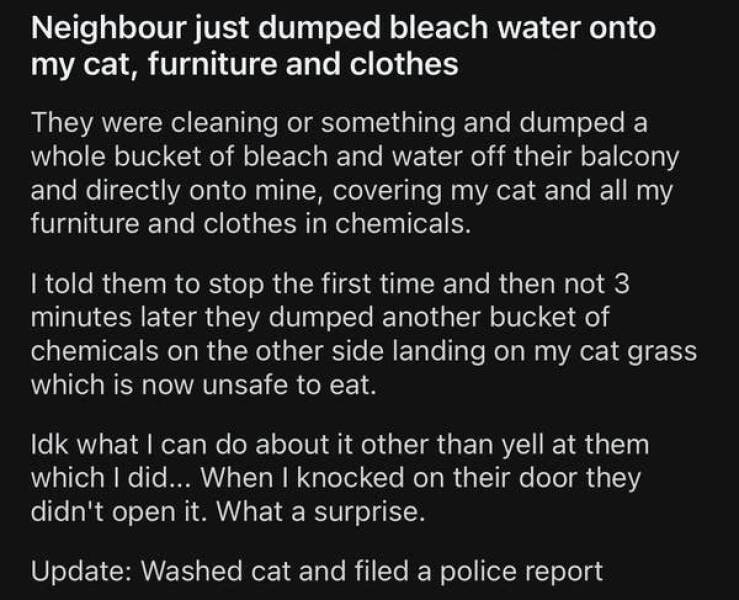 Nightmare Neighbors Who Took Things Way Too Far