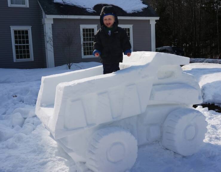 Snow Sculptures That Take Winter Art To New Heights