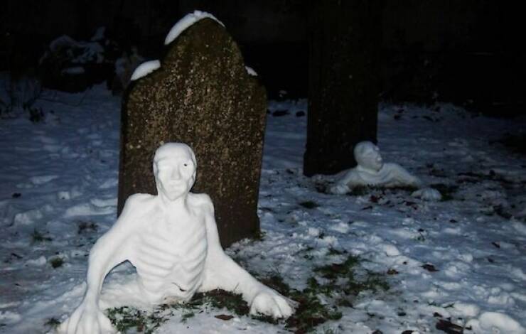 Snow Sculptures That Take Winter Art To New Heights