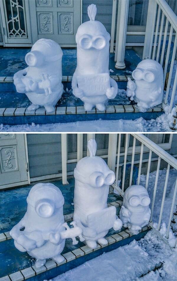 Snow Sculptures That Take Winter Art To New Heights