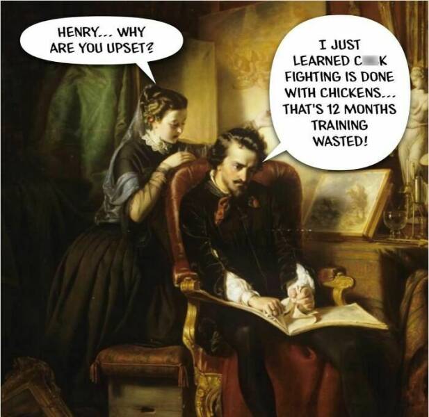 When Classical Art Meets Modern Humor