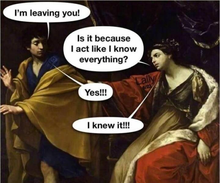 When Classical Art Meets Modern Humor