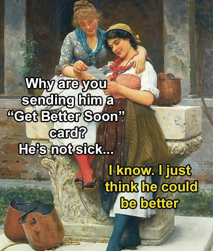 When Classical Art Meets Modern Humor