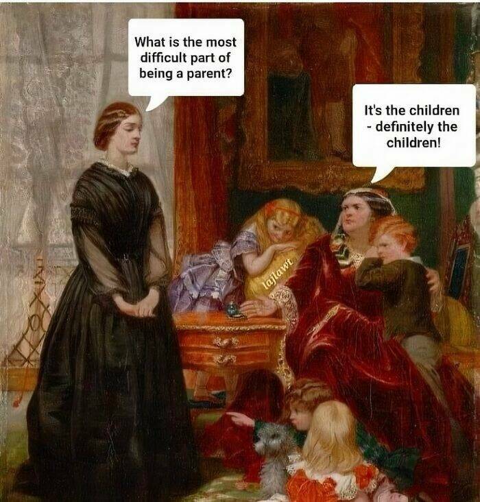 When Classical Art Meets Modern Humor