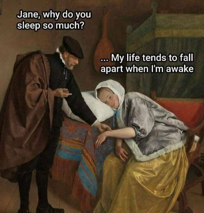 When Classical Art Meets Modern Humor