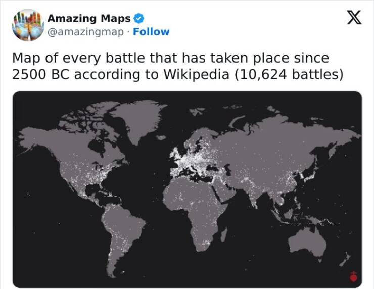 Fascinating Maps That Reveal The World’s Secrets