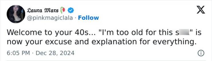 Hilarious Truths About Life After 40