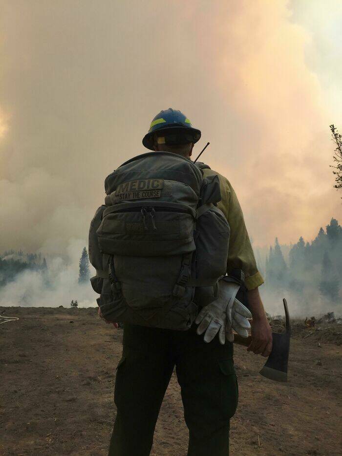 Humans And Animals Standing Strong Against Nature