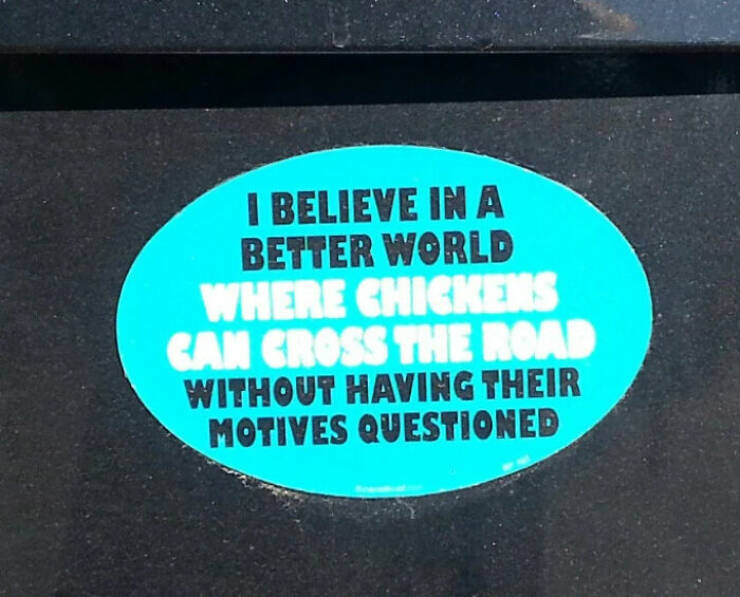 The Most Unhinged Bumper Stickers On The Road