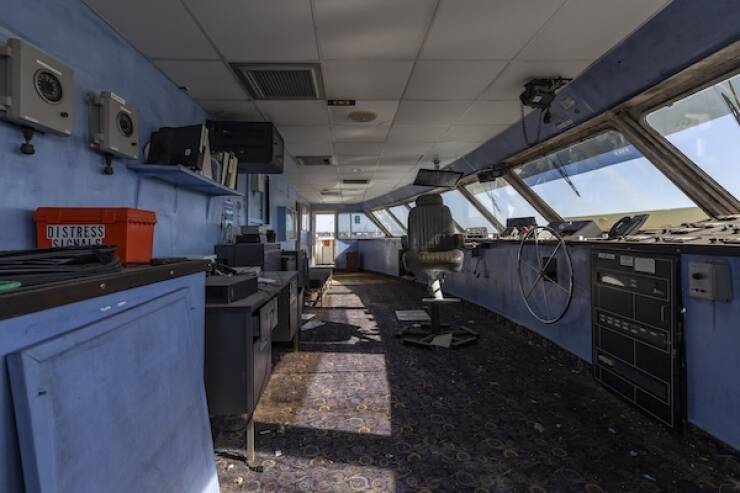 Haunting Images From A Deserted Cruise Ship