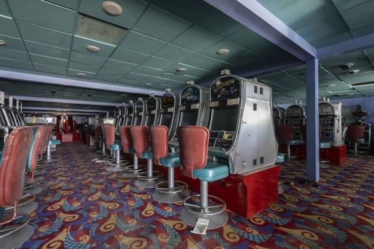 Haunting Images From A Deserted Cruise Ship