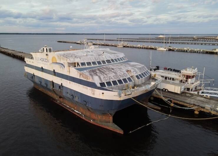 Haunting Images From A Deserted Cruise Ship