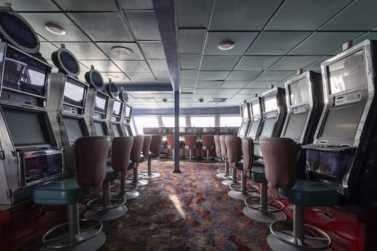 Haunting Images From A Deserted Cruise Ship