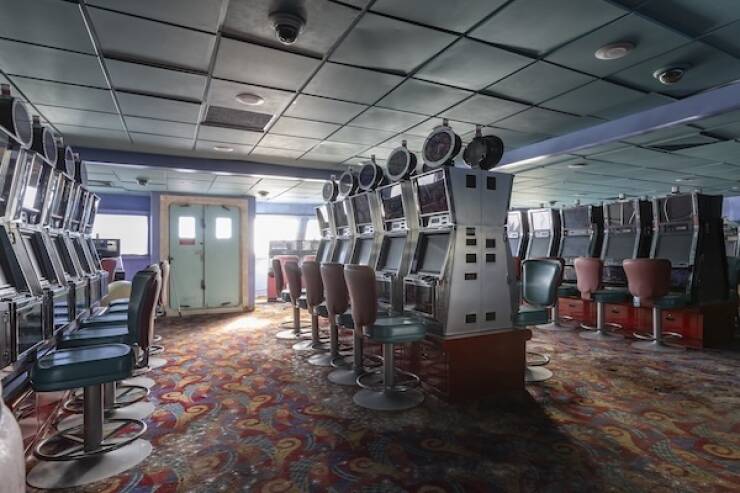 Haunting Images From A Deserted Cruise Ship