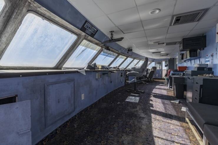 Haunting Images From A Deserted Cruise Ship