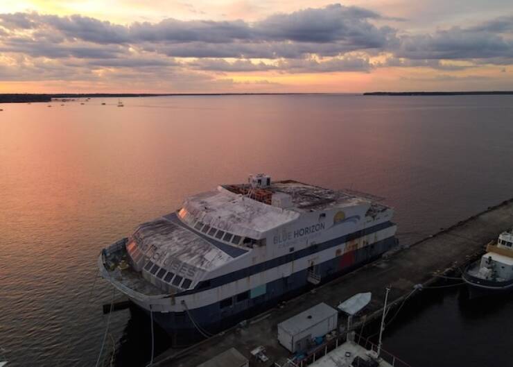 Haunting Images From A Deserted Cruise Ship