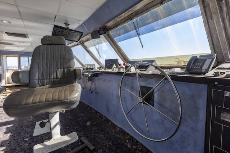 Haunting Images From A Deserted Cruise Ship