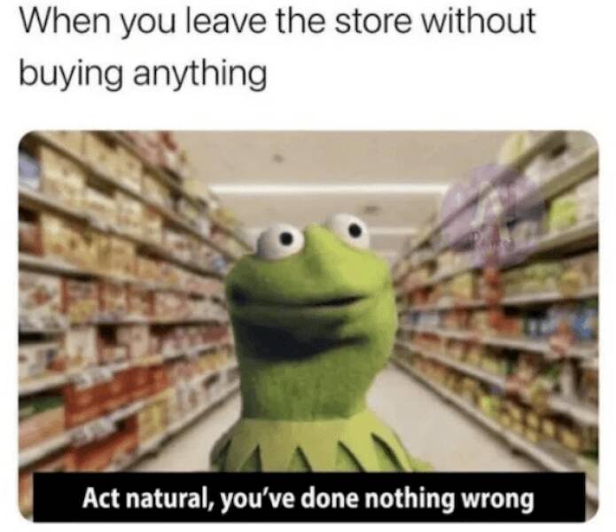 Hilarious Grocery Shopping Memes