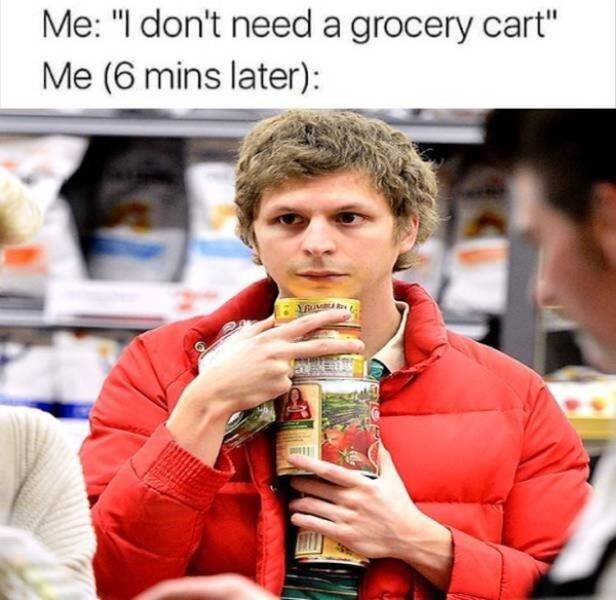 Hilarious Grocery Shopping Memes